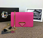 2018 Prada Women leather shoulder bag 1BP006