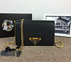 2018 Prada Women leather shoulder bag 1BP006