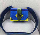 2018 Prada Women velvet shoulder bag 1BD075