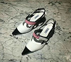 2018 Prada women Sandal in Calfskin Heel 7.5cm PSW0301