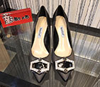 2018 Prada women high-heeled shoes in silk PSW0292