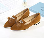2018 Prada women shoes in Nubuck leather PSW0281