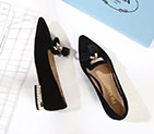 2018 Prada women shoes in Nubuck leather PSW0279