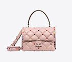 2018 VALENTINO CANDYSTUD TOP HANDLE BAG 0055
