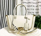 2018 VALENTINO DEMILUNE DOUBLE HANDLE BAG V2046 V2046