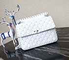 2018 VALENTINO FREE ROCKSTUD SPIKE MEDIUM CHAIN BAG