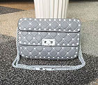 2018 VALENTINO FREE ROCKSTUD SPIKE SMALL CHAIN BAG