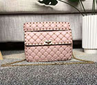 2018 VALENTINO MEDIUM ROCKSTUD SPIKE CHAIN BAG