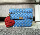 2018 VALENTINO MEDIUM ROCKSTUD SPIKE CHAIN BAG