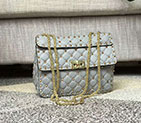 2018 VALENTINO MEDIUM ROCKSTUD SPIKE CHAIN BAG