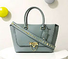 2018 VALENTINO SMALL DEMILUNE DOUBLE HANDLE BAG V2047 V2047