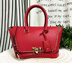 2018 VALENTINO SMALL DEMILUNE DOUBLE HANDLE BAG V2047 V2047