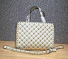 2018 Valentino GARAVANI ROCKSTUD SPIKE TOTE SHOULDER BAG V0061
