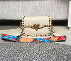 2018 Valentino GUITAR ROCKSTUD ROLLING CROSS SMALL BAG