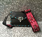 2018 Valentino GUITAR ROCKSTUD ROLLING SMALL CROSS BODY BAG 0178 0178