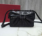 2018 Valentino MAXI BOW STRIPED SHOULDER BAG 1024