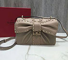 2018 Valentino MAXI BOW STRIPED SHOULDER BAG 1024