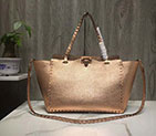 2018 Valentino ROCKSTUD NOIR MEDIUM TOTE 0973