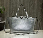 2018 Valentino ROCKSTUD NOIR MEDIUM TOTE 0973