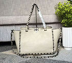 2018 Valentino ROCKSTUD NOIR MEDIUM TOTE 0973 0973