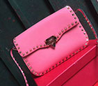 2018 Valentino ROCKSTUD ROLLING NOIR CROSS BODY BAG 0936A