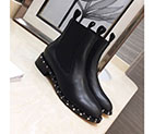 2018 Valentino women boots in Calfskin with rivet VN0577