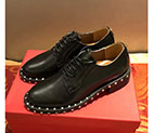 2018 Valentino women shoes in Calfskin leather with rivet VN0474