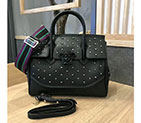 2018 Versace PALAZZO EMPIRE WAVE LEATHER BAG V1111 V1111