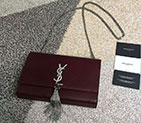 2018 YSL Saint Laurent MEDIUM KATE TASSEL SATCHEL IN SMOOTH LEATHER 354121L