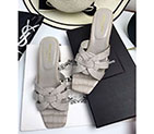 2018 Yves Saint Laurent(YSL) women Sandal in Calfskin leather