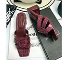 2018 Yves Saint Laurent(YSL) women Sandal in Calfskin leather