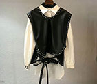 2018 chanel leather Jacket and Blouses CC0271