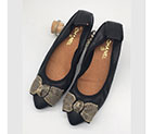 2018 chanle women Dancing shoes in Calfskin CHW1749