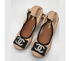 2018 chanle women Dancing shoes in Calfskin CHW1766