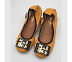 2018 chanle women Dancing shoes in Calfskin CHW1771