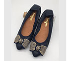 2018 chanle women Dancing shoes in Calfskin CHW1748