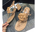 2018 chanle women Sandal in Calfskin CHW1952