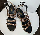 2018 chanle women Sandal in Calfskin CHW1884