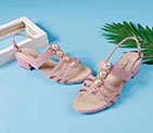 2018 chanle women Sandal in Calfskin CHW1857