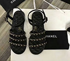 2018 chanle women Sandal in Calfskin CHW2113