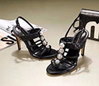 2018 chanle women Sandal in Calfskin Heel 10cm CHW1860