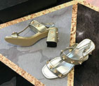 2018 chanle women Sandal in Calfskin Heel 8cm CHW1983