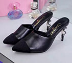 2018 chanle women Sandal in Calfskin leather Heel 7cm CHW1642