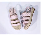2018 chanle women Sandal in Lambskin CHW1738