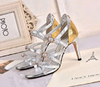 2018 chanle women Sandal in Lambskin Heel 9cm CHW1786