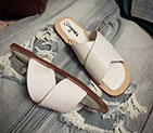 2018 chanle women Slippers in Calfskin CHW1887