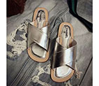 2018 chanle women Slippers in Calfskin CHW1886