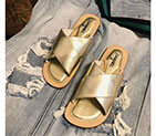 2018 chanle women Slippers in Calfskin CHW1889