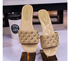 2018 chanle women Slippers in Lambskin leather CHW1880