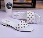 2018 chanle women Slippers in Lambskin leather CHW1881